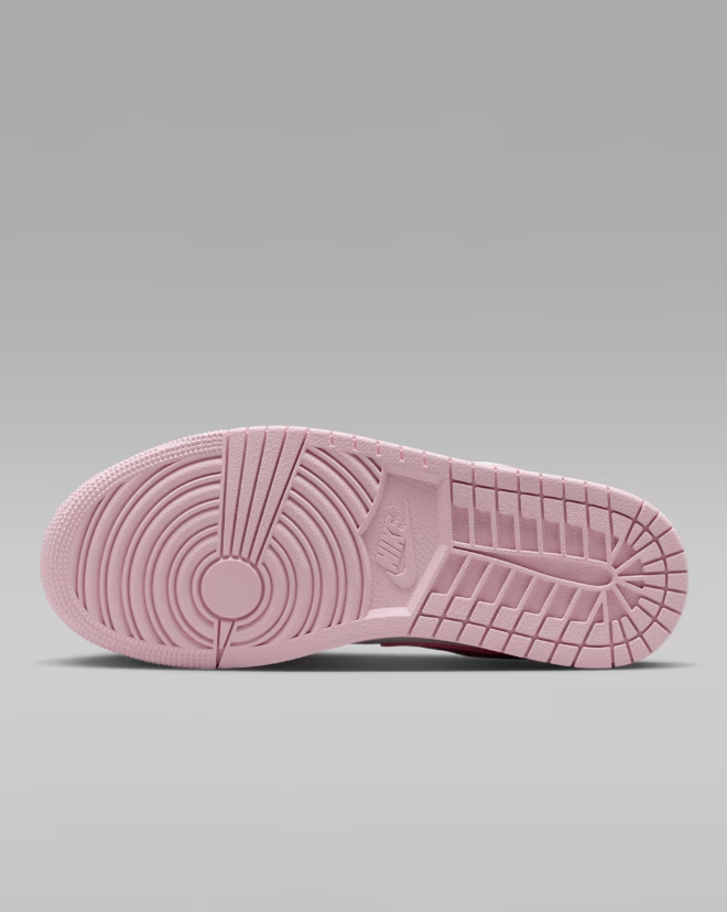 Jordan Air Jordan 1 Low – Soft Pink & White Sneakers