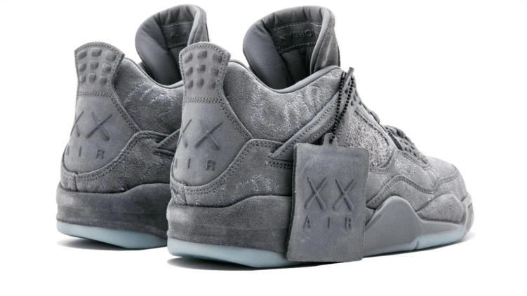 Jordan Tonal Grey Textured Mid-Top Sneakers