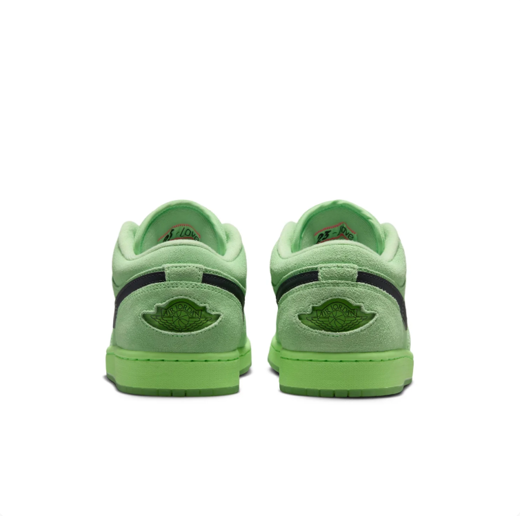 Jordan Green Low-Top Sneakers