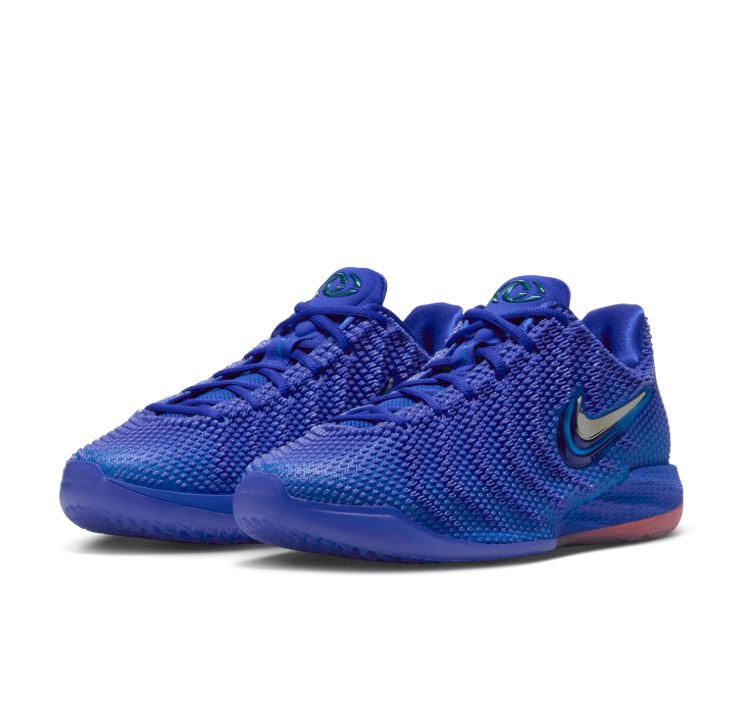 Nike Blue-Purple Low-Top Sneakers