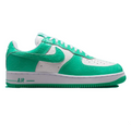 Nike Air Force 1 Low – Green & White Textured Sneakers