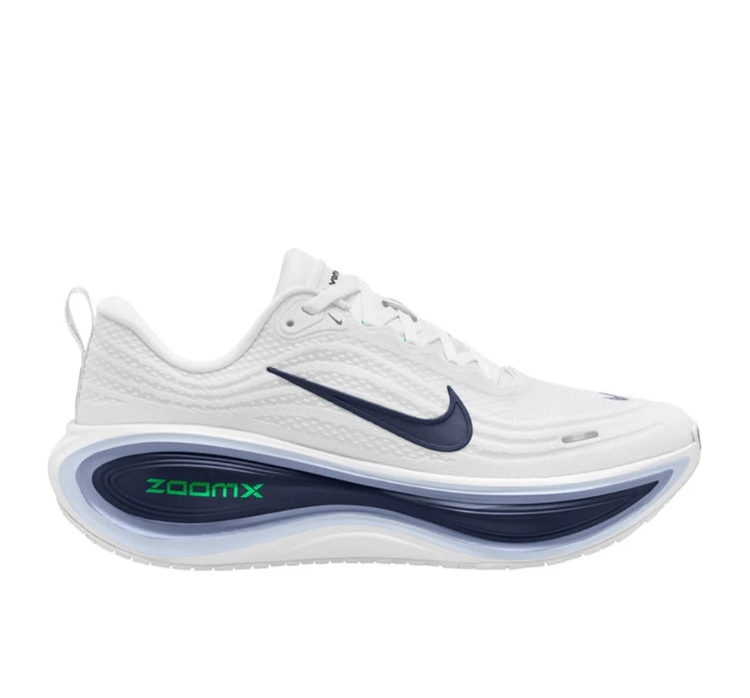 Nike White & Navy Sculpted-Sole Sneakers
