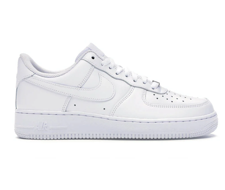 Nike Air Force 1 Low – All-White Sneakers