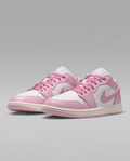 Jordan Air Jordan 1 Low – Soft Pink & White Sneakers