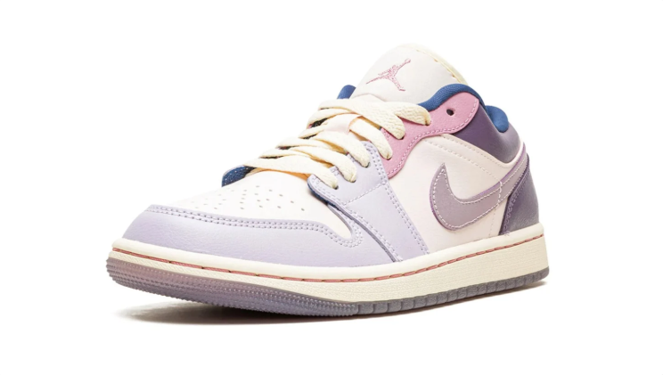 Jordan Air Jordan 1 Low – Soft Purple & Cream Sneakers