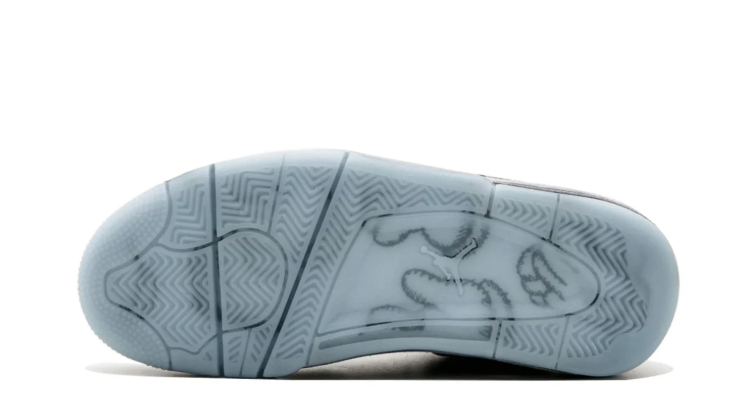 Jordan Tonal Grey Textured Mid-Top Sneakers