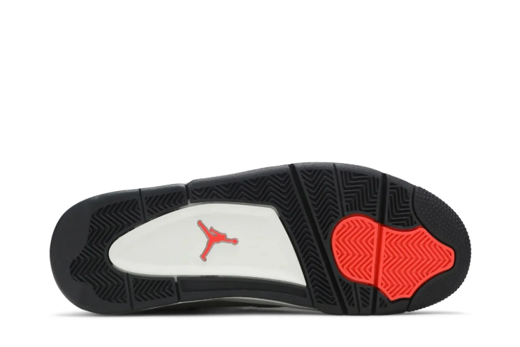 Jordan Taupe Sneakers with Black and Red Accents