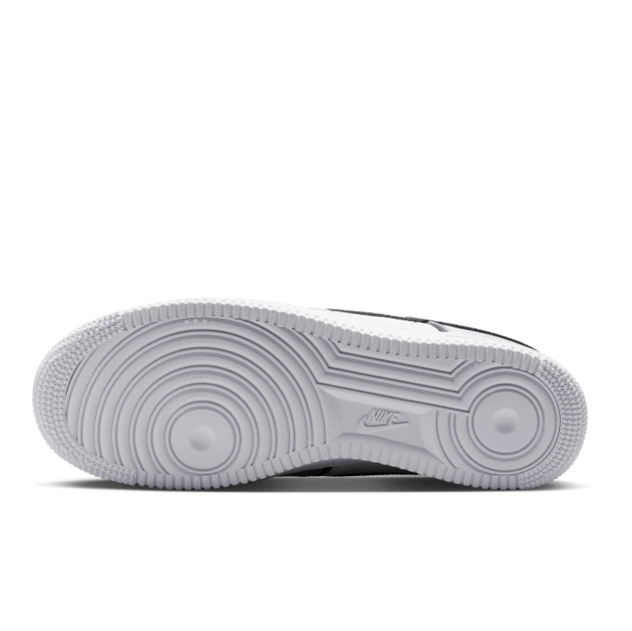 Nike White & Metallic Silver Low-Top Sneakers