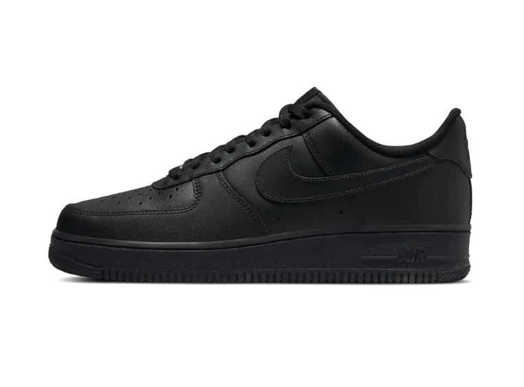 Nike All-Black Low-Top Sneakers