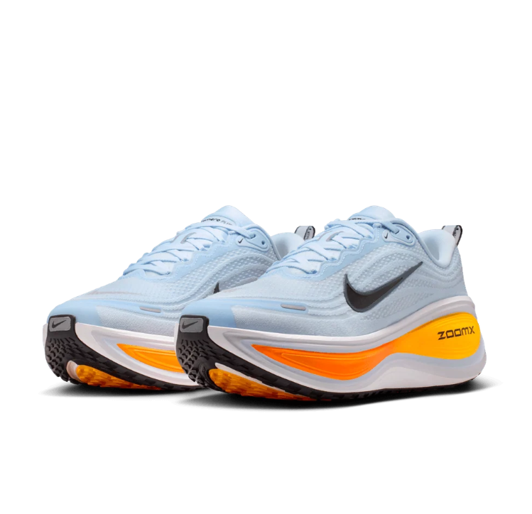 Nike Light Blue & Orange Sculpted-Sole Sneakers