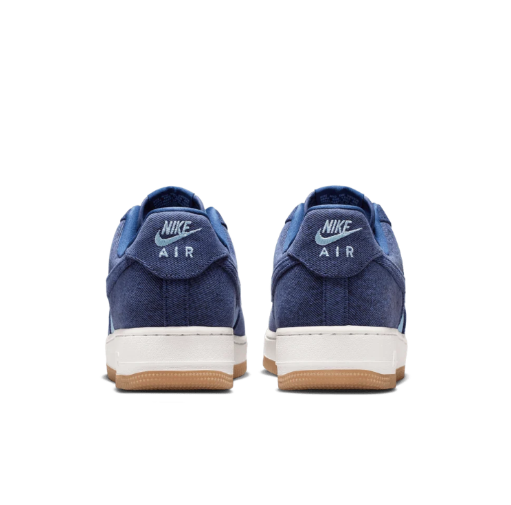 Nike Navy & Light Blue Low-Top Sneakers with Gum Sole