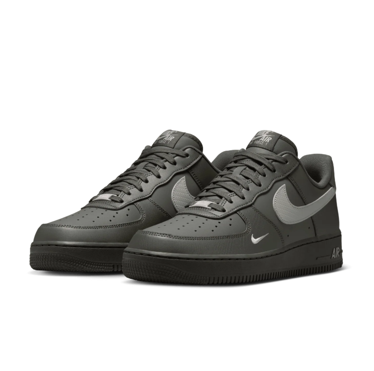 Nike Dark Olive & Grey Low-Top Sneakers