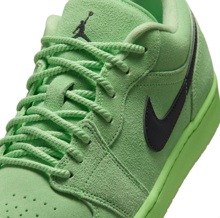 Jordan Green Low-Top Sneakers