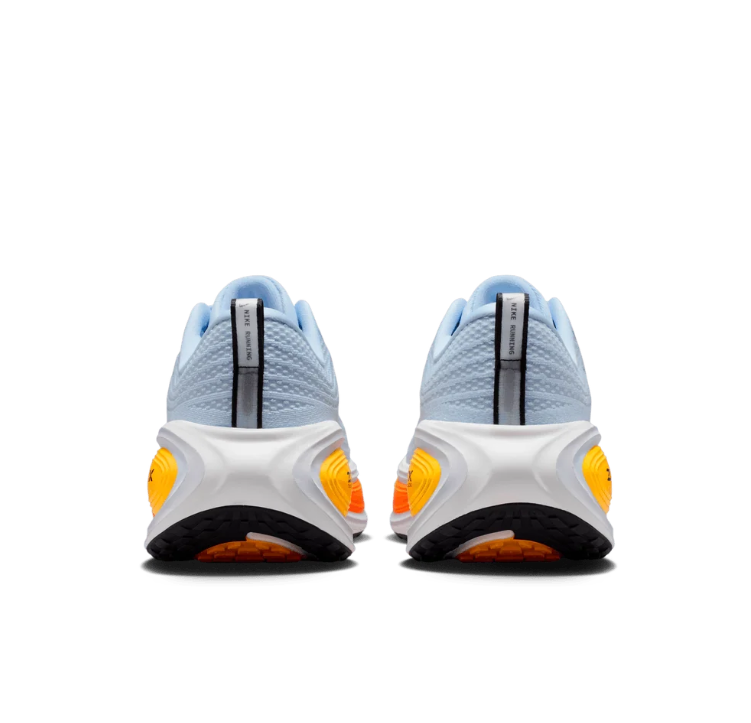 Nike Light Blue & Orange Sculpted-Sole Sneakers