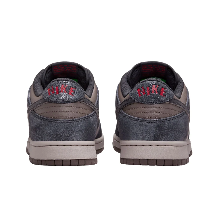 Nike Low-Top Sneakers – Charcoal & Stone Textured Design