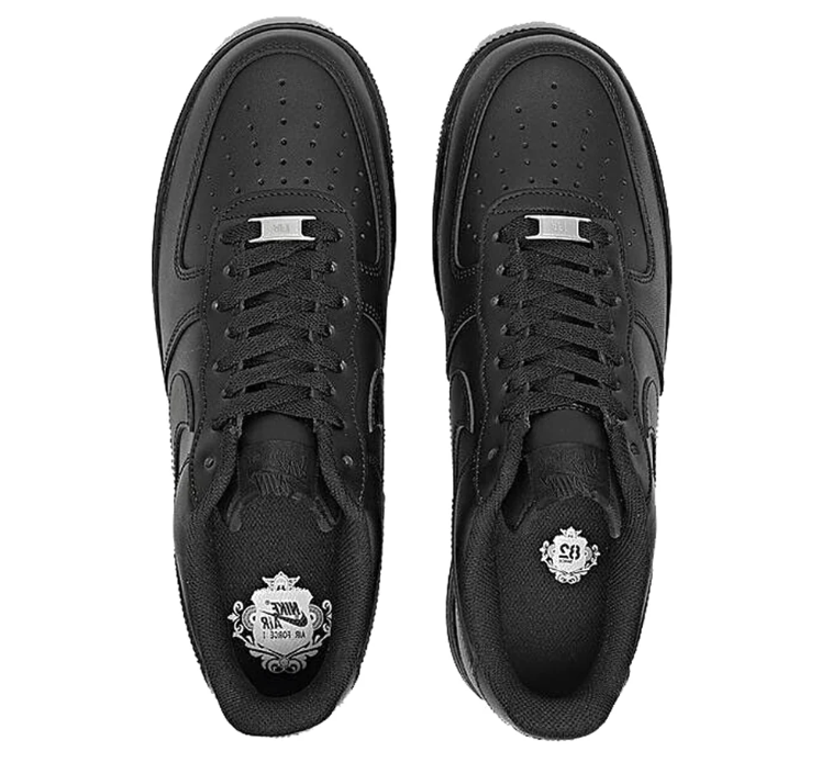 Nike All-Black Low-Top Sneakers