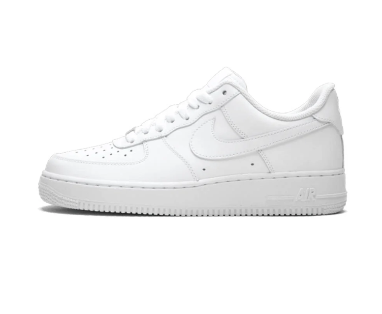 Nike Air Force 1 Low – All-White Sneakers