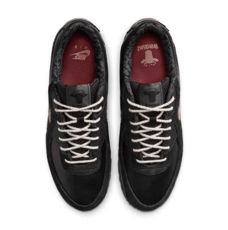 Nike Black & Brown Sneakers with Rope Laces