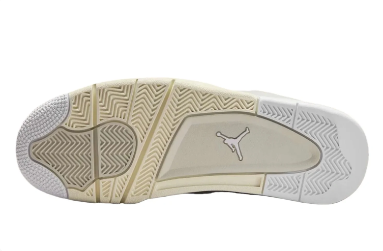 Jordan Ivory & Cream Low-Top Sneakers