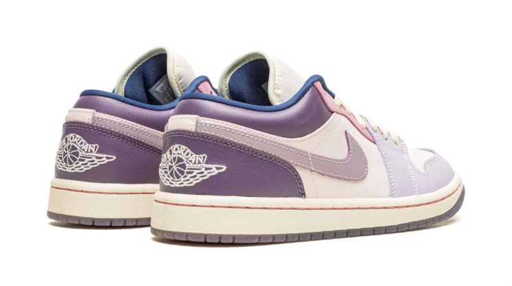 Jordan Air Jordan 1 Low – Soft Purple & Cream Sneakers