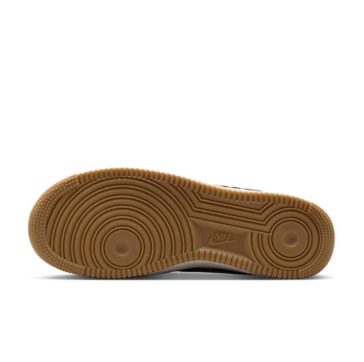 Nike Leopard Print Low-Top Sneakers with Gum Sole