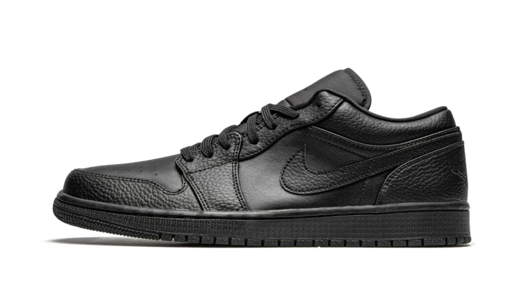 Jordan Air Jordan 1 Low – All-Black Sneakers